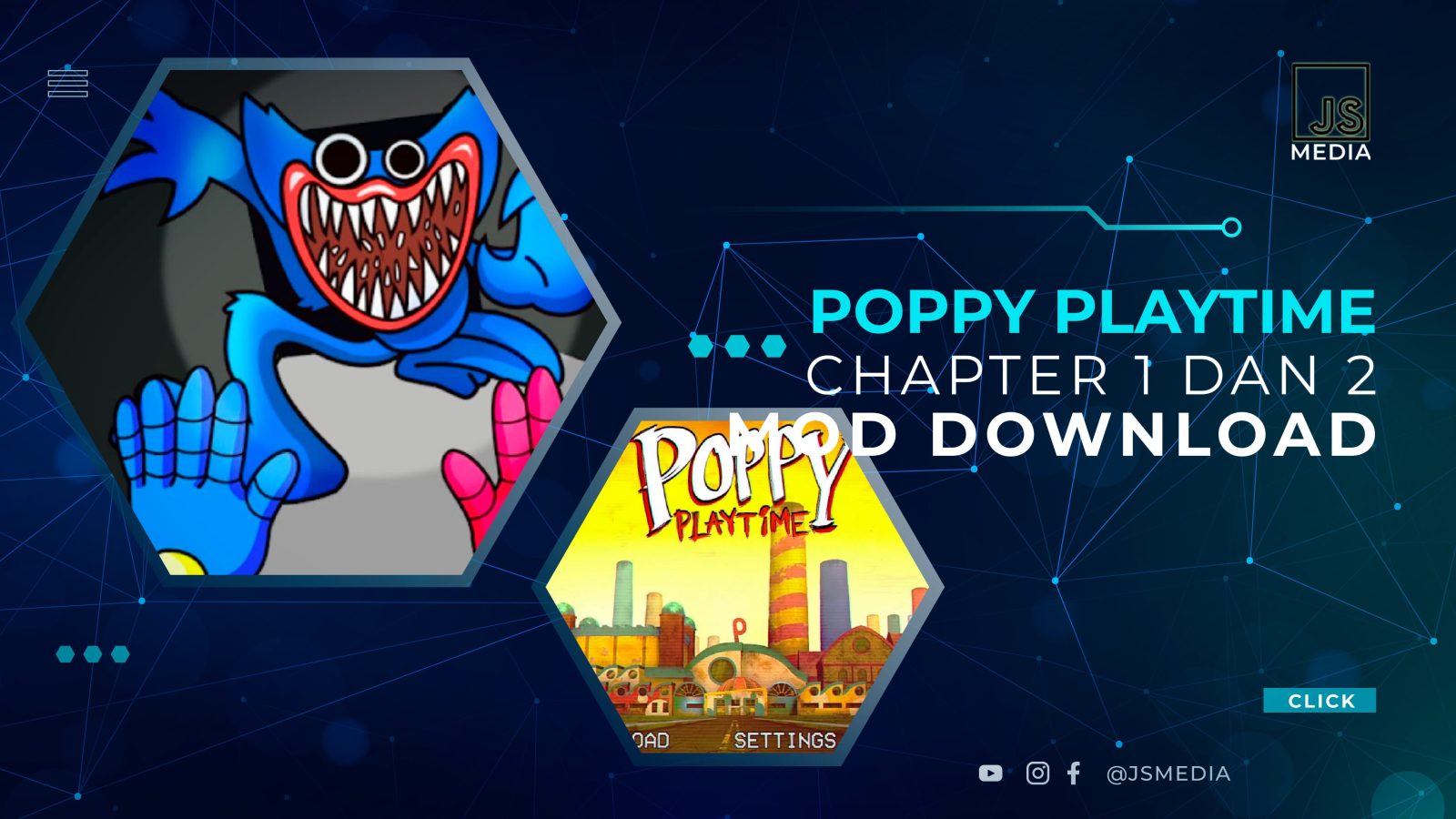 Poppy Playtime Chapter 1 dan 2 MOD