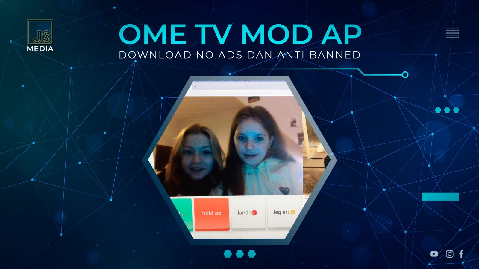 Download Ome TV MOD APK No Ads dan Anti Banned