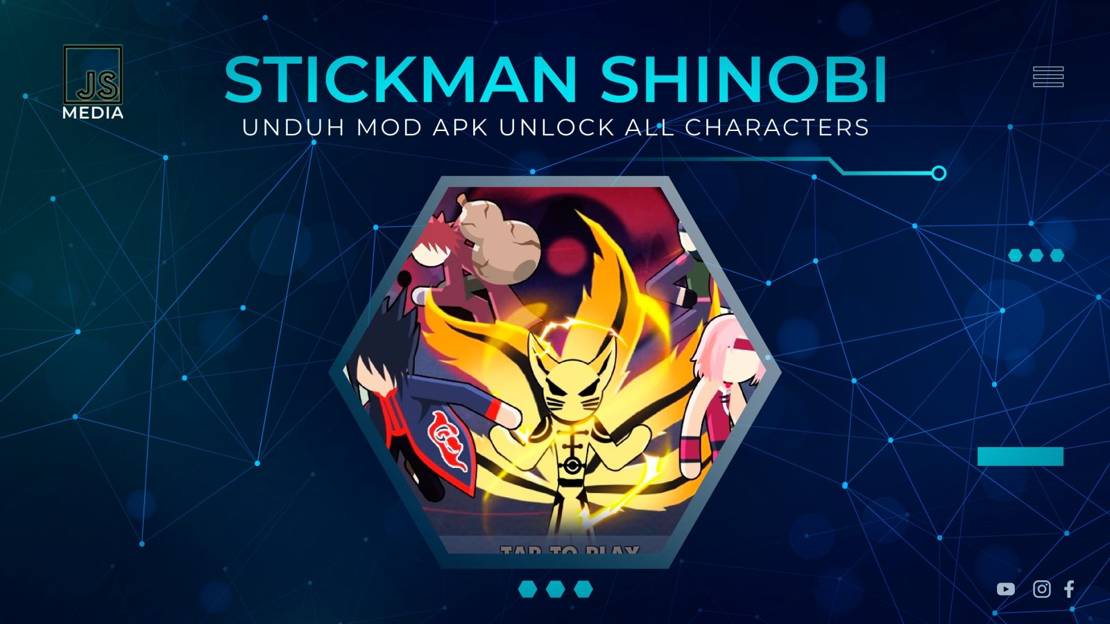 DOWNLOAD STICKMAN SHINOBI MOD APK!!! 