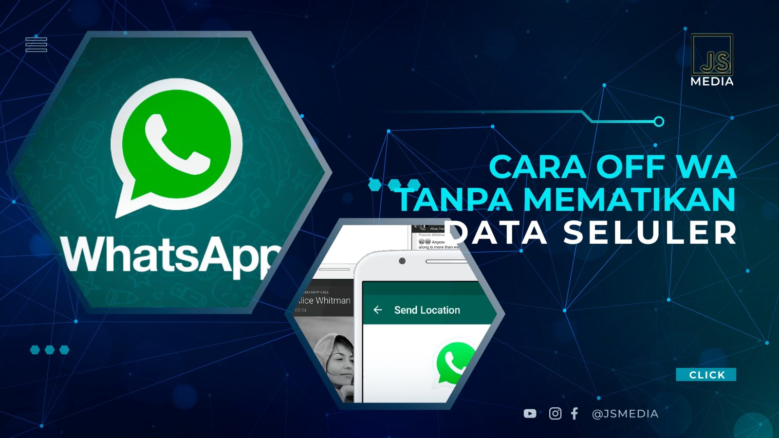 Cara Off WA Tanpa Mematikan Data Seluler di Samsung