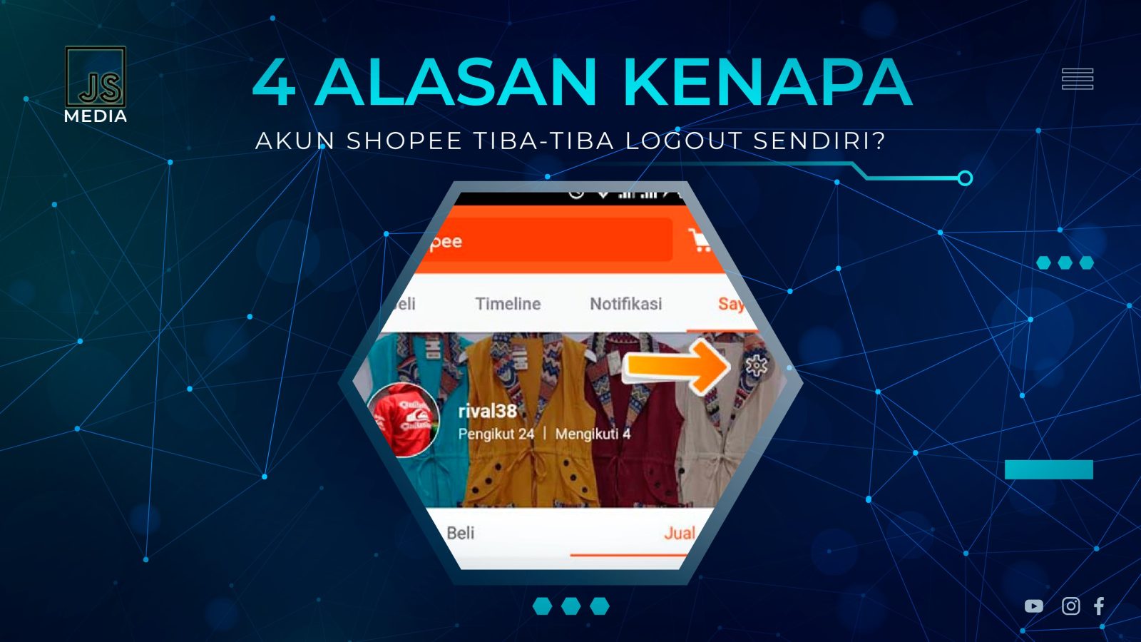 Kenapa Akun Shopee Tiba-tiba Logout Sendiri