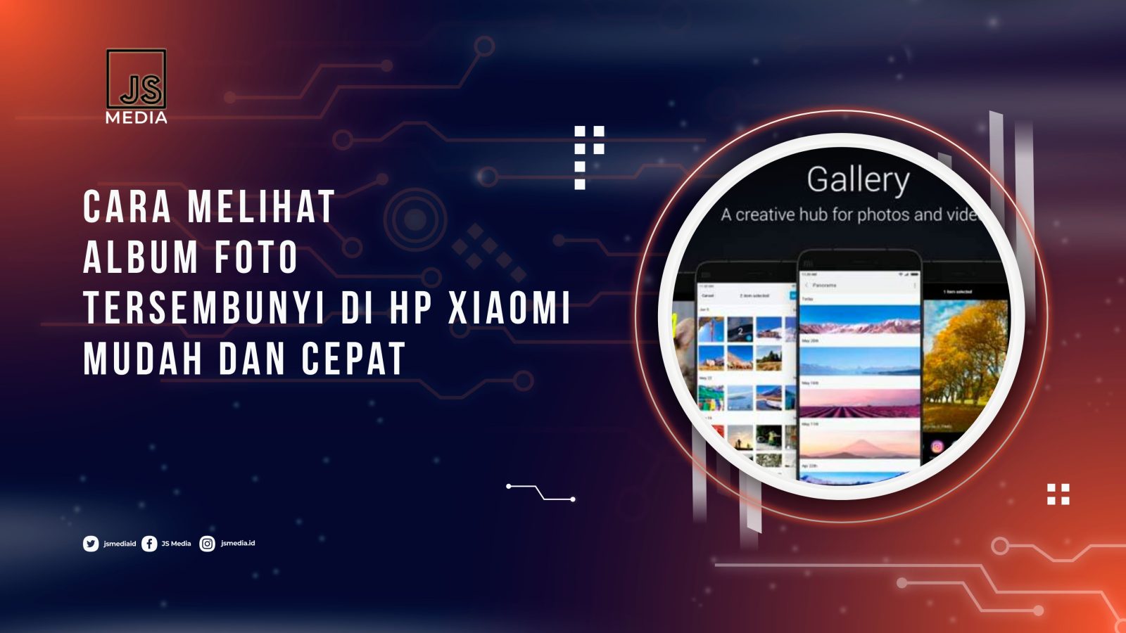 Cara Melihat Album Foto Tersembunyi di HP Xiaomi