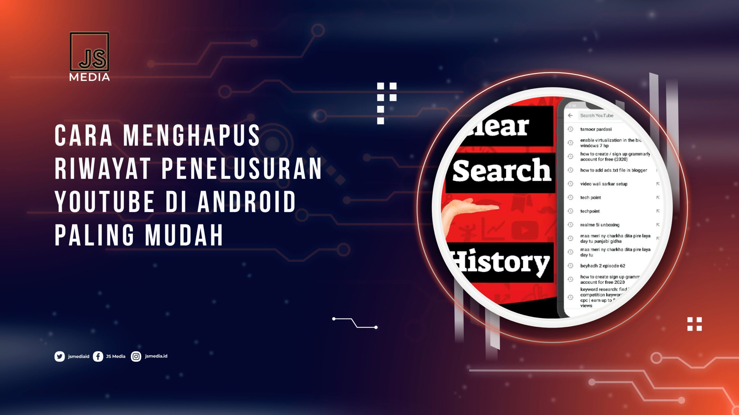  Halaman ini menjelaskan cara menghapus riwayat tontonan video YouTube di browser.