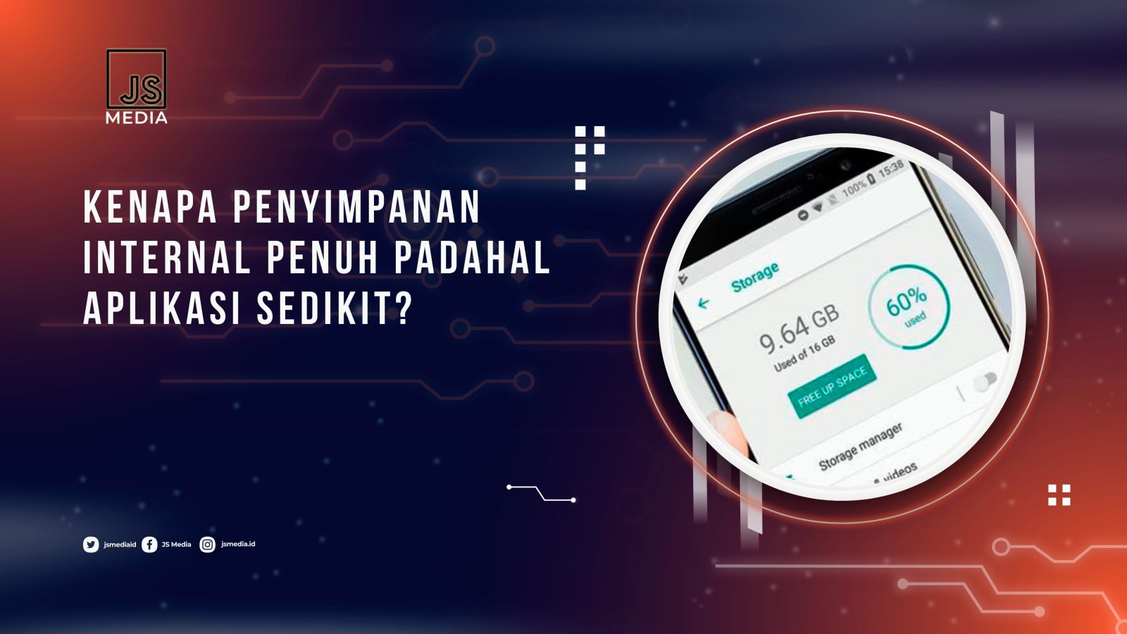 Kenapa Penyimpanan Internal Penuh Padahal Aplikasi Sedikit?