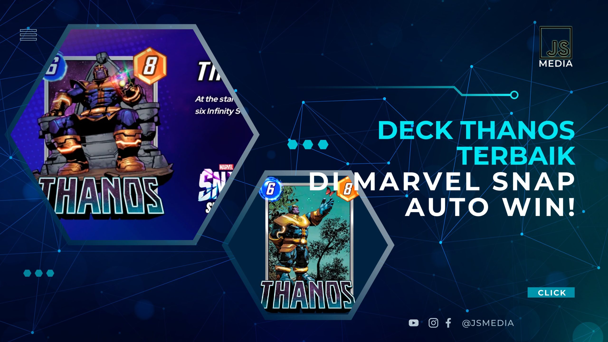 Deck Thanos Terbaik di Marvel Snap, Auto Win!