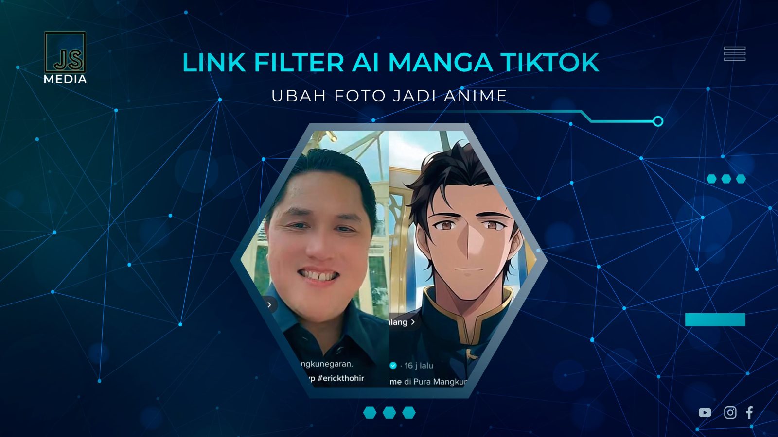 Link Filter AI Manga TikTok Ubah Foto Jadi Anime