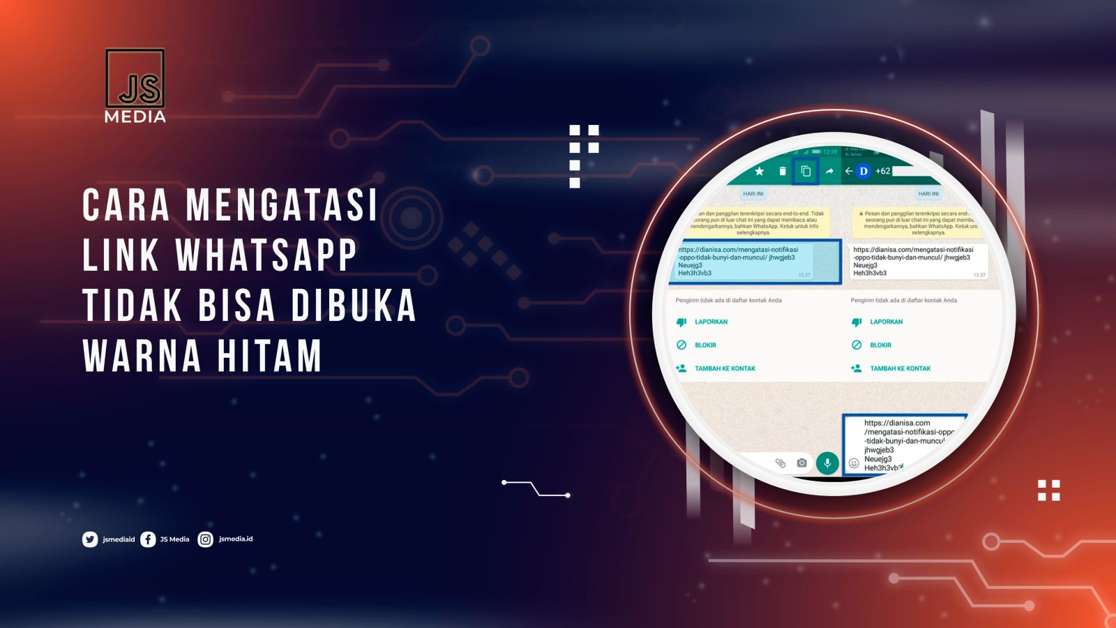 Cara Mengatasi Link Whatsapp