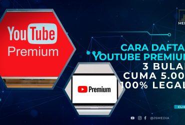 Cara Daftar Youtube Premium 3 Bulan Cuma 5.000