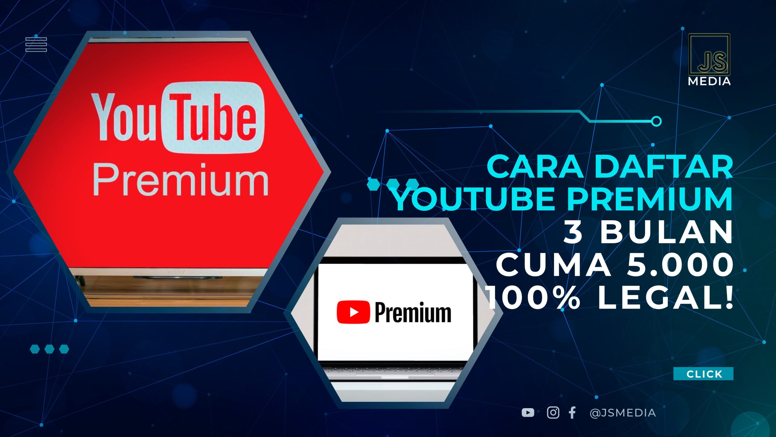 Cara Daftar Youtube Premium 3 Bulan Cuma 5.000, 100 Legal!