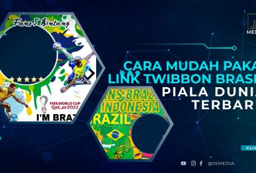 Cara Mudah Pakai Link Twibbon Brasil