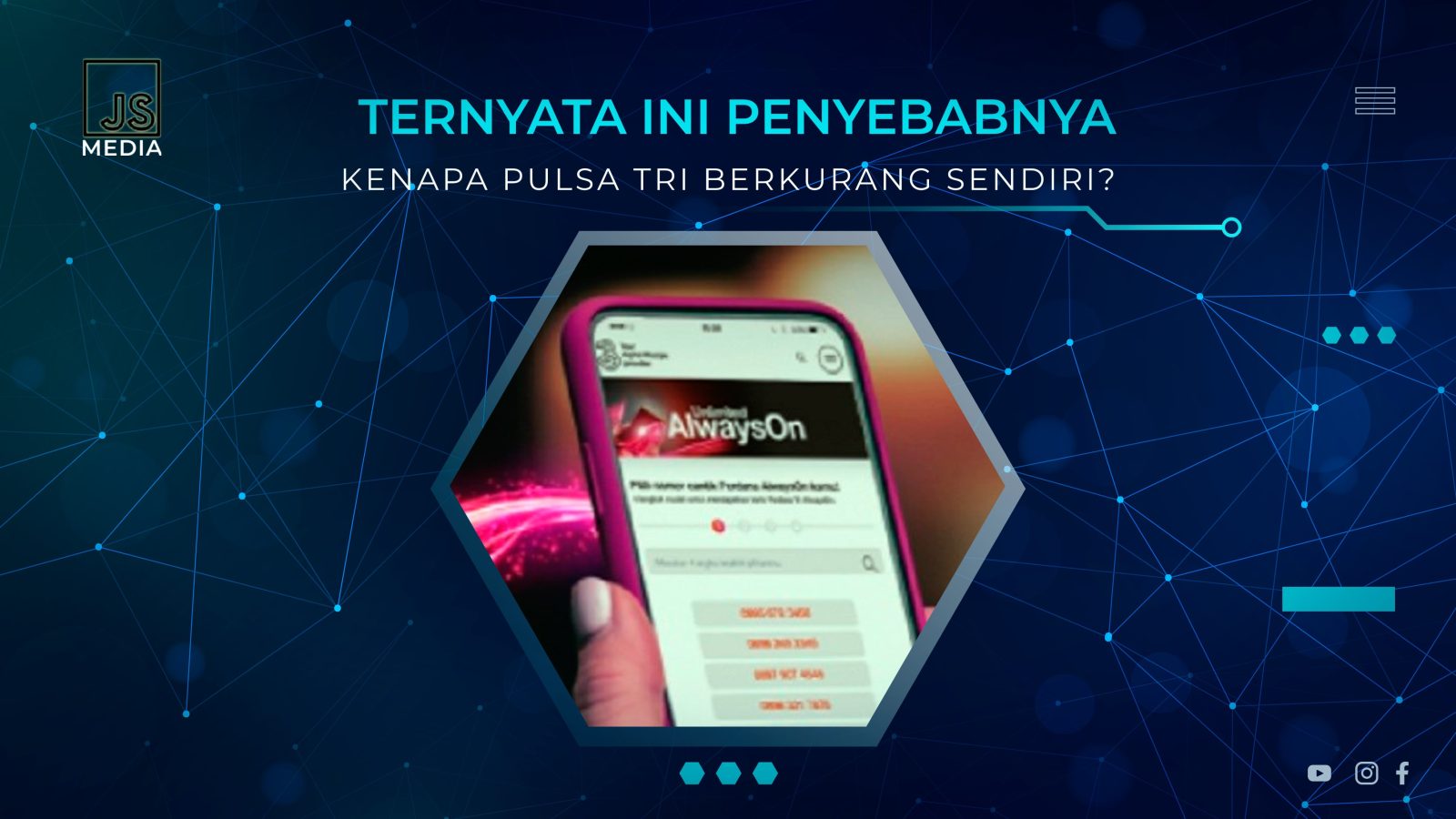 Kenapa Pulsa Tri Berkurang Sendiri?