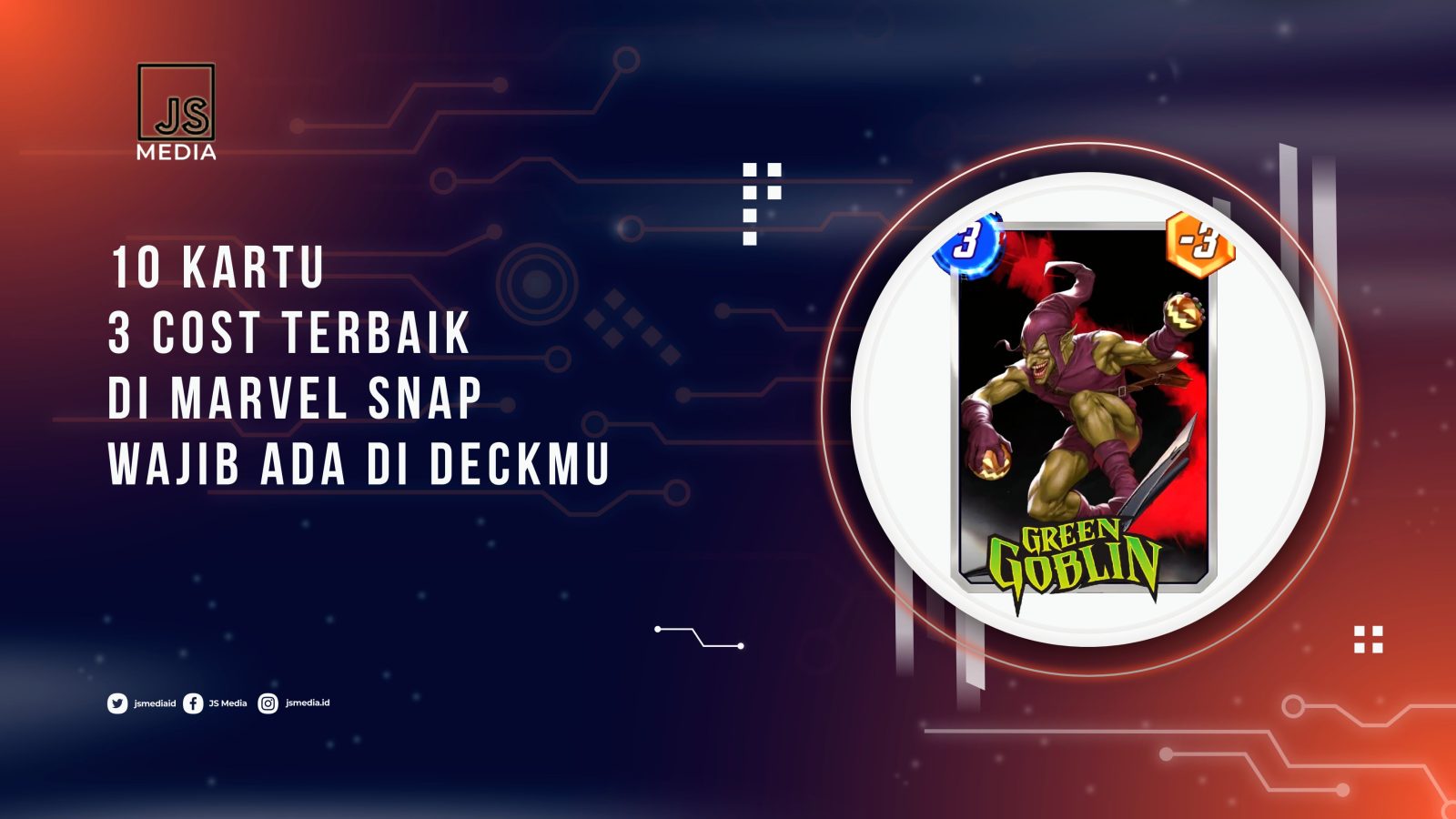 10 Kartu 3 Cost Terbaik di Marvel Snap