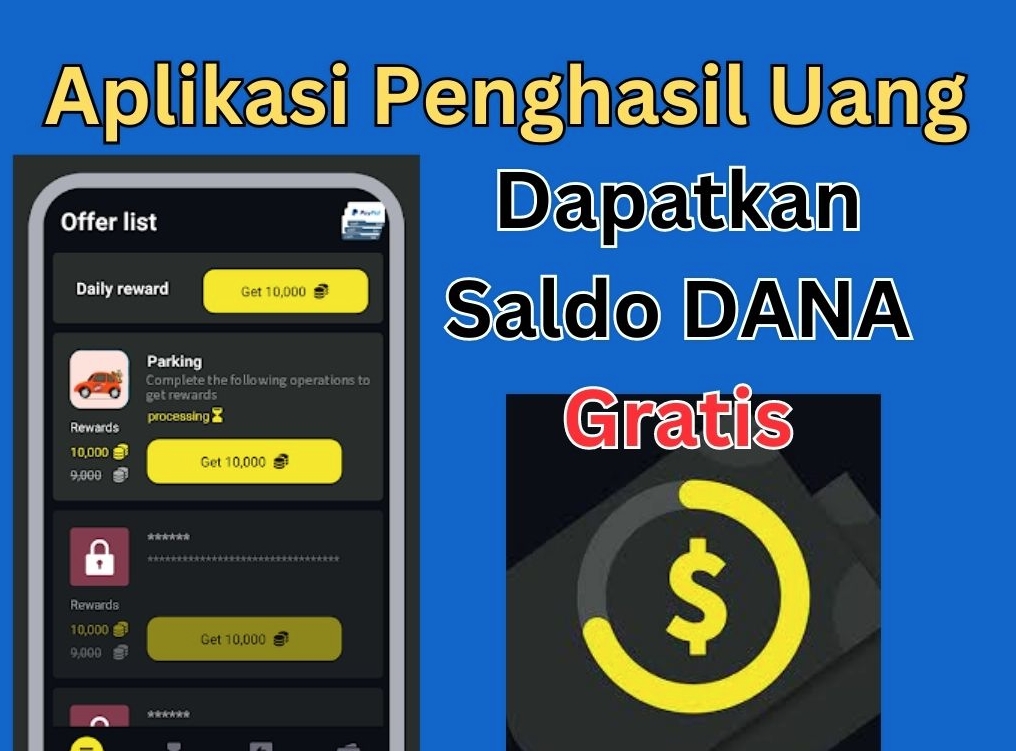 Aplikasi Penghasil Uang Rupiah