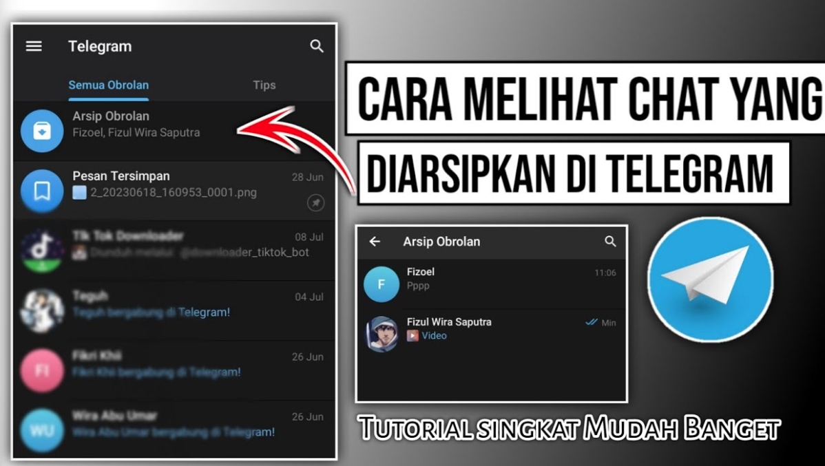 Cara Alternative Mengembalikan Chat Telegram