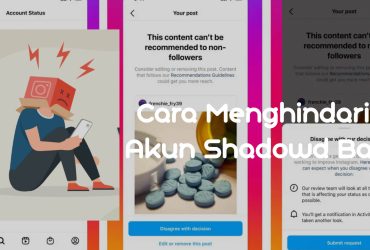 Cara Menghindari Akun Shadowd Ban
