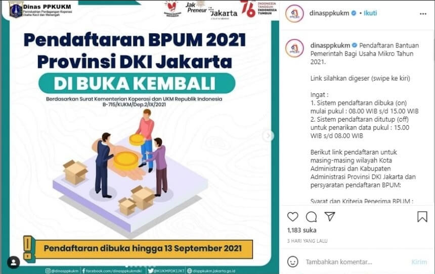 Daftar BPUM Online