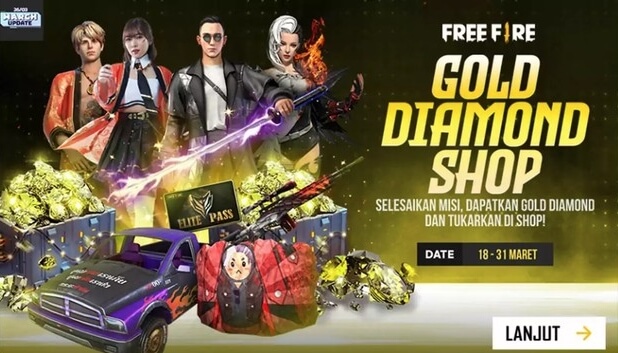Event Gold Diamond FF