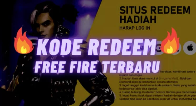 Kode Redeem Free Fire