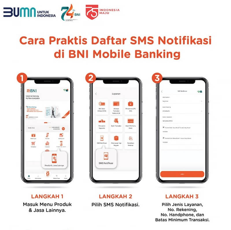 Login Akun BNI Mobile Banking