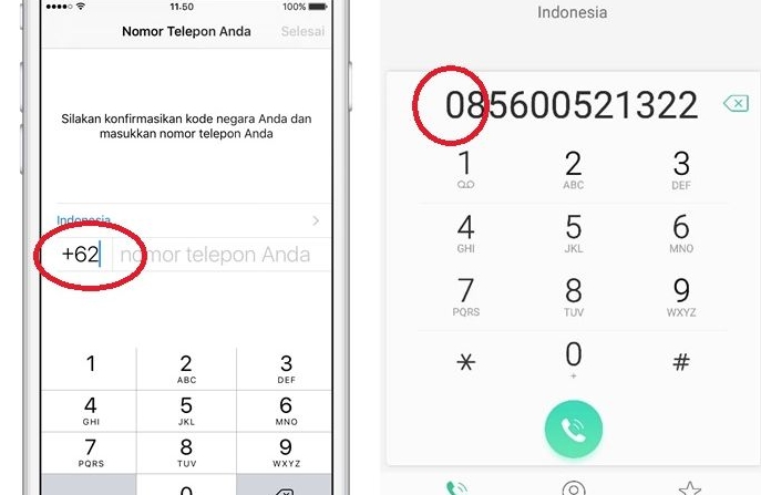 Melacak Melalui Nomor Telepon