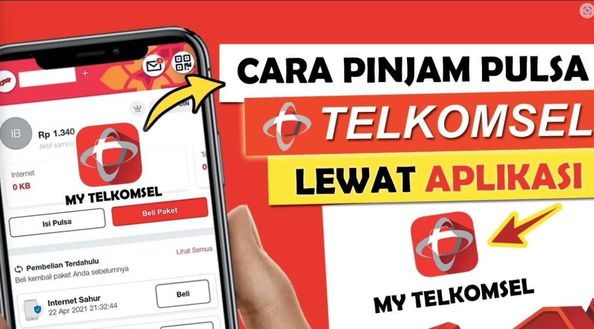 Pinjam pulsa di aplikasi MyTelkomsel