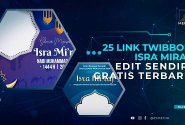 25 Link Twibbon Isra Miraj