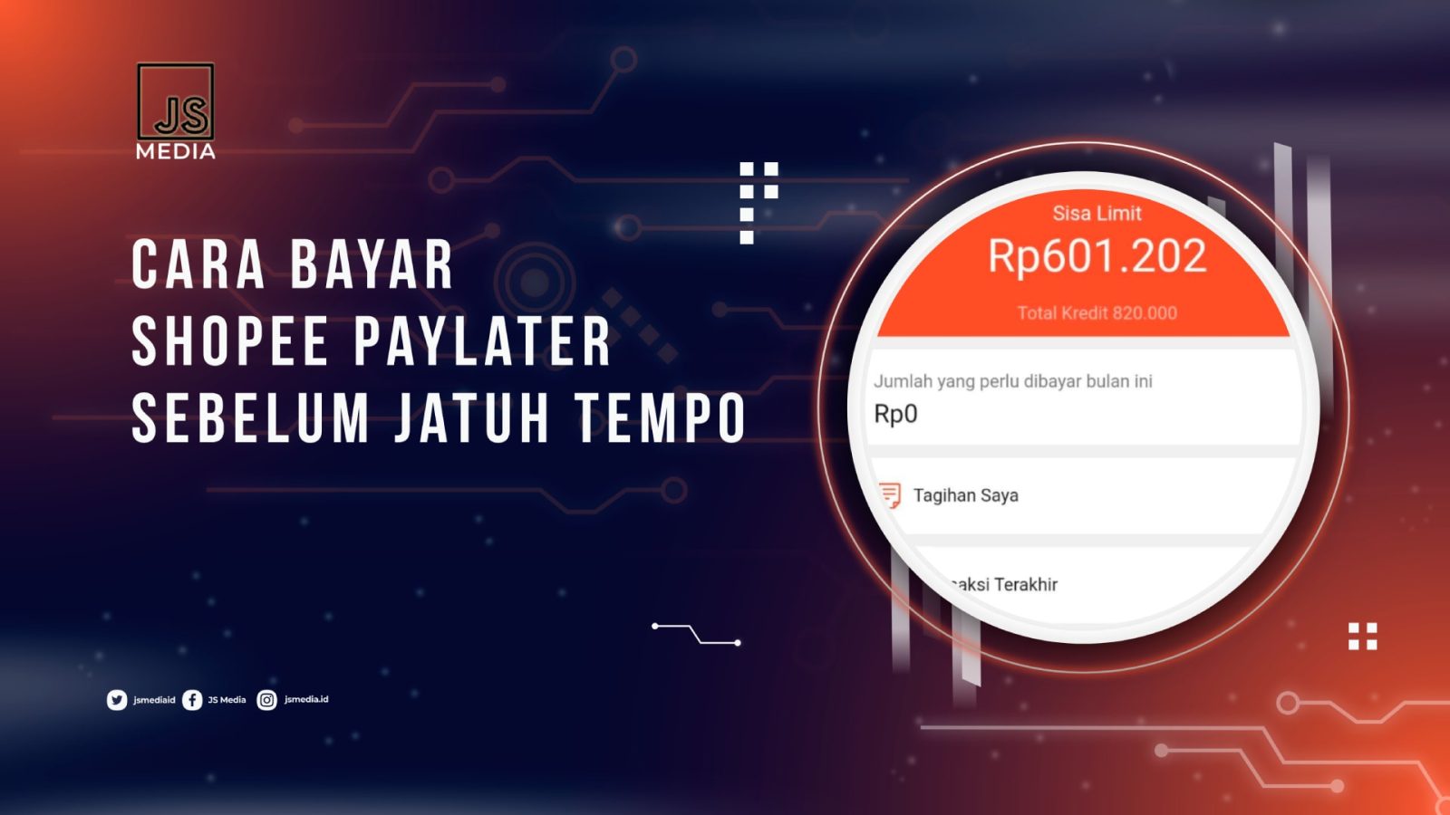 Cara Bayar Shopee PayLater Sebelum Jatuh Tempo