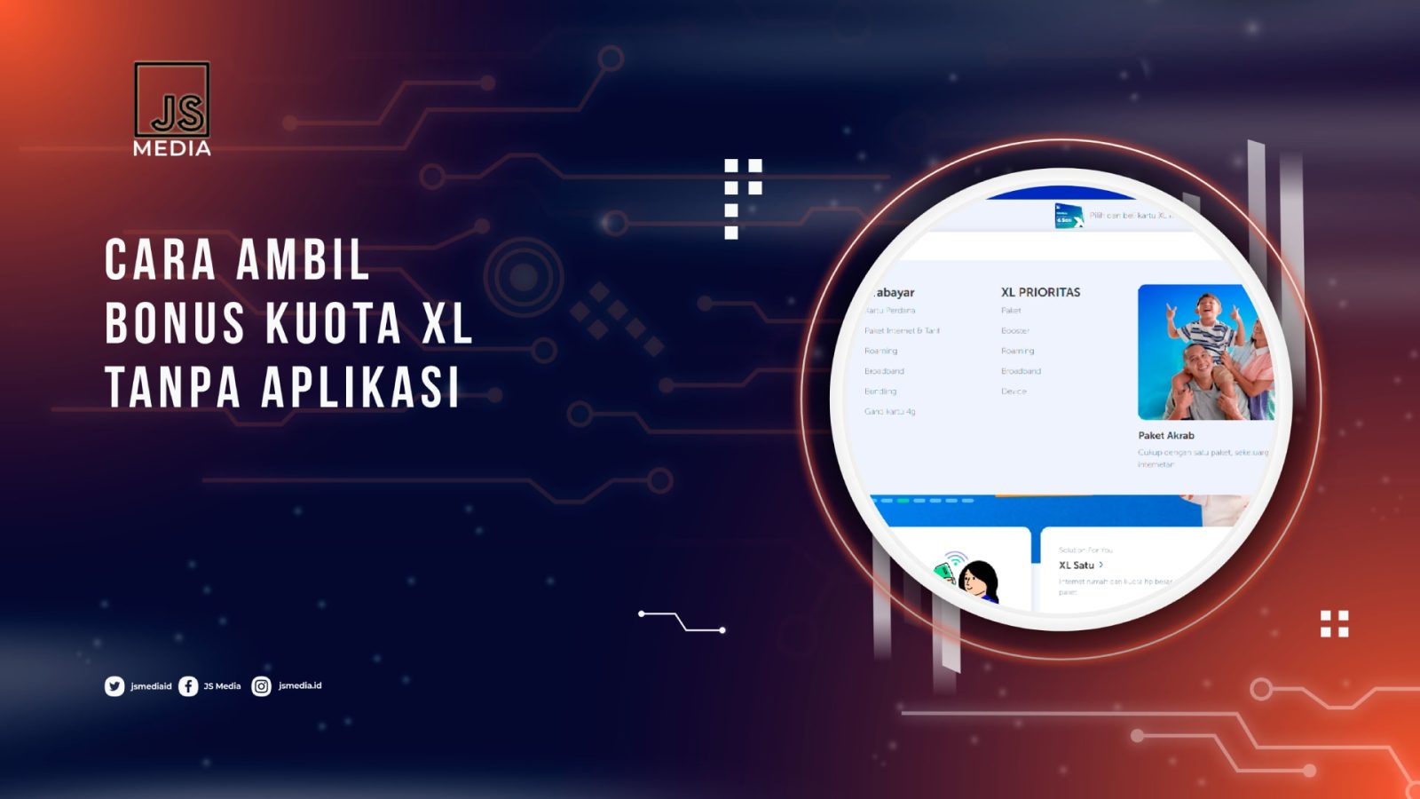 Cara Ambil Bonus Kuota XL Tanpa Aplikasi Apapun 2023