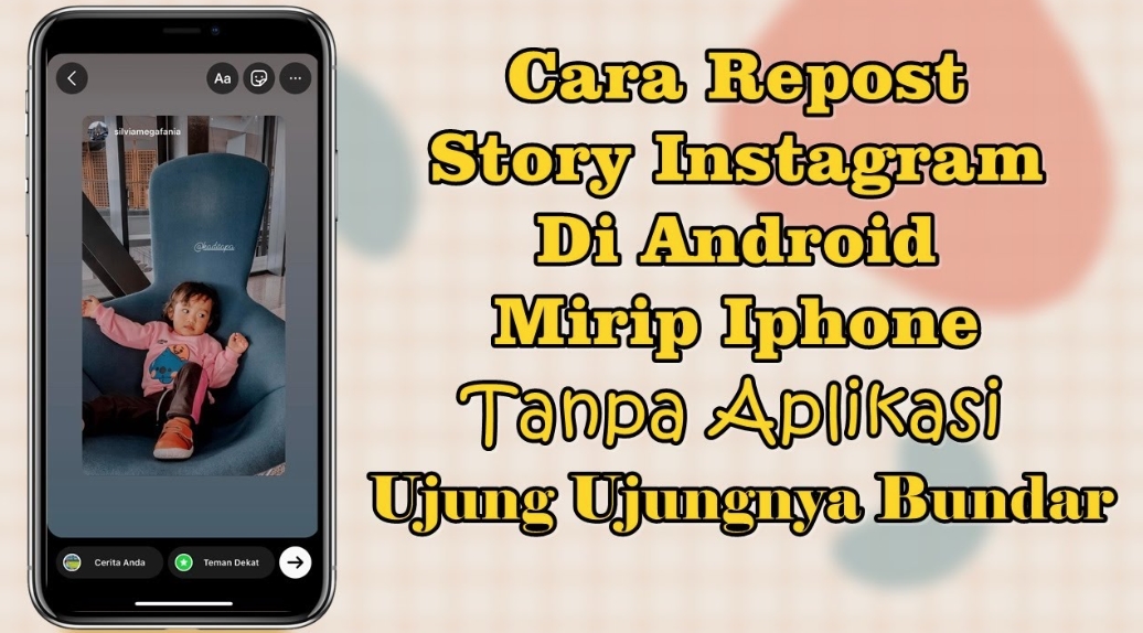 Cara Membuat Repost Insta Story iPhone di Android