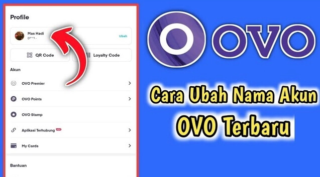 Cara Mengganti Nama Akun OVO