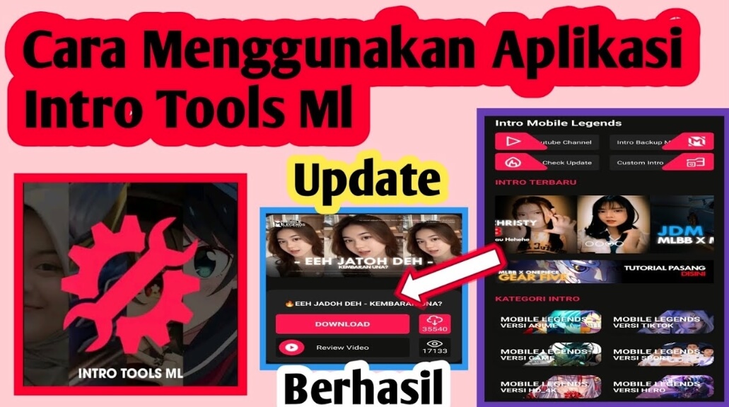 Cara Menggunakan Intro Tools ML