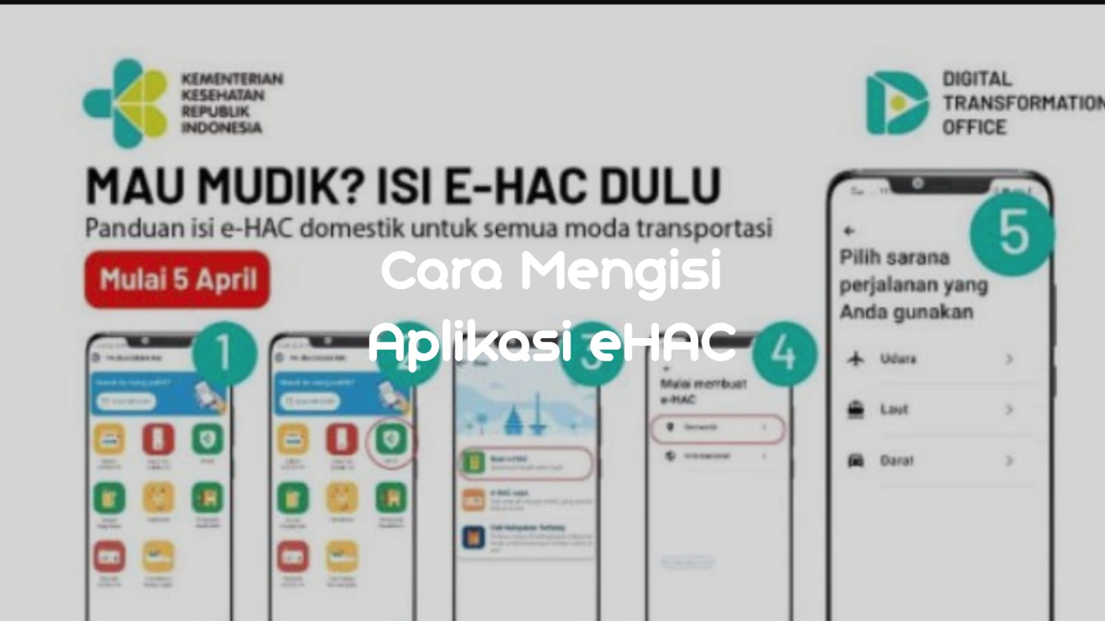 Cara Mengisi Aplikasi eHAC