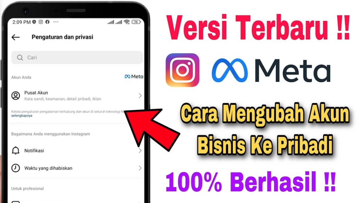 Cara Pindah dari Akun Bisnis ke Pribadi Instagram