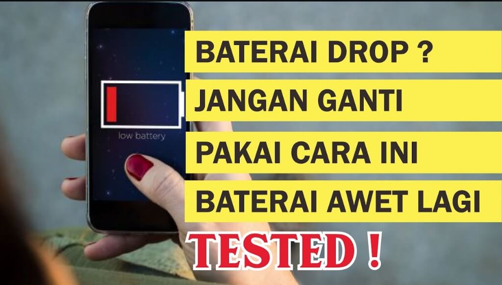 Ciri Baterai HP Sudah Drop