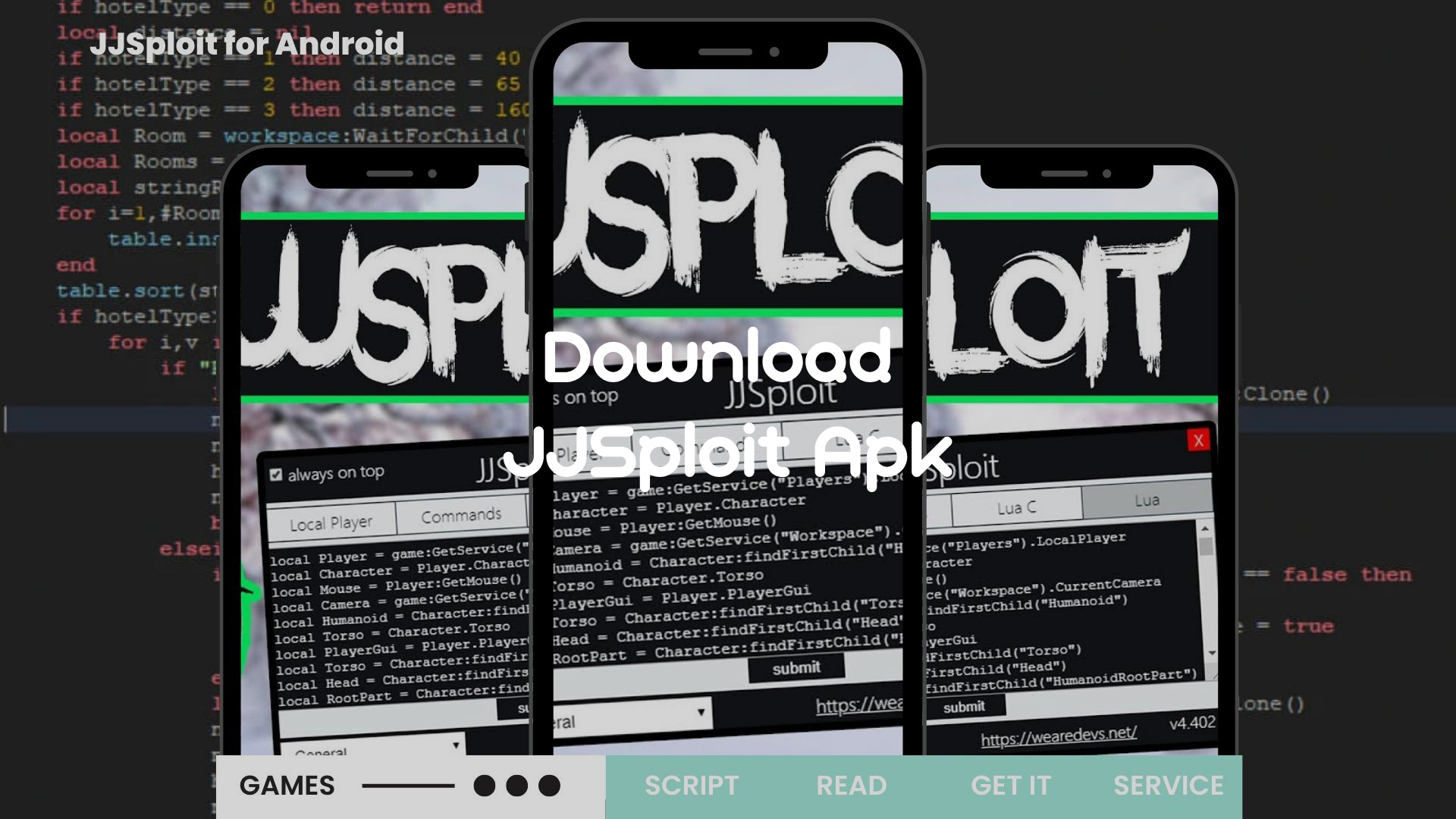 Download JJSploit Apk, Script Roblox Terbaru 2024