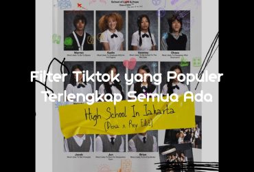 Filter Tiktok yang Populer