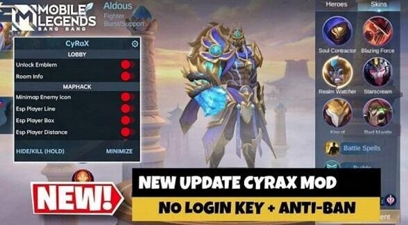 Fitur Cyrax Mod ML