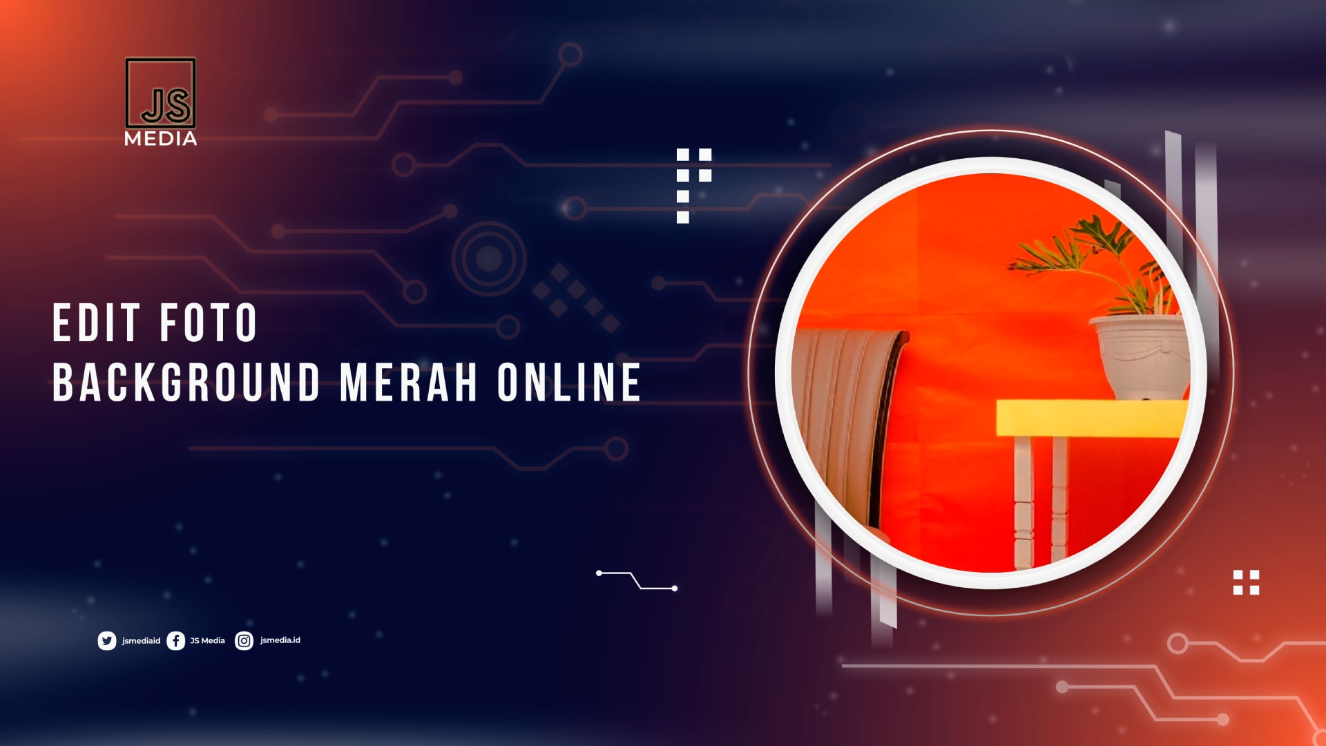 5 Web Edit Foto Background Merah Online, Gratis Anti Ribet