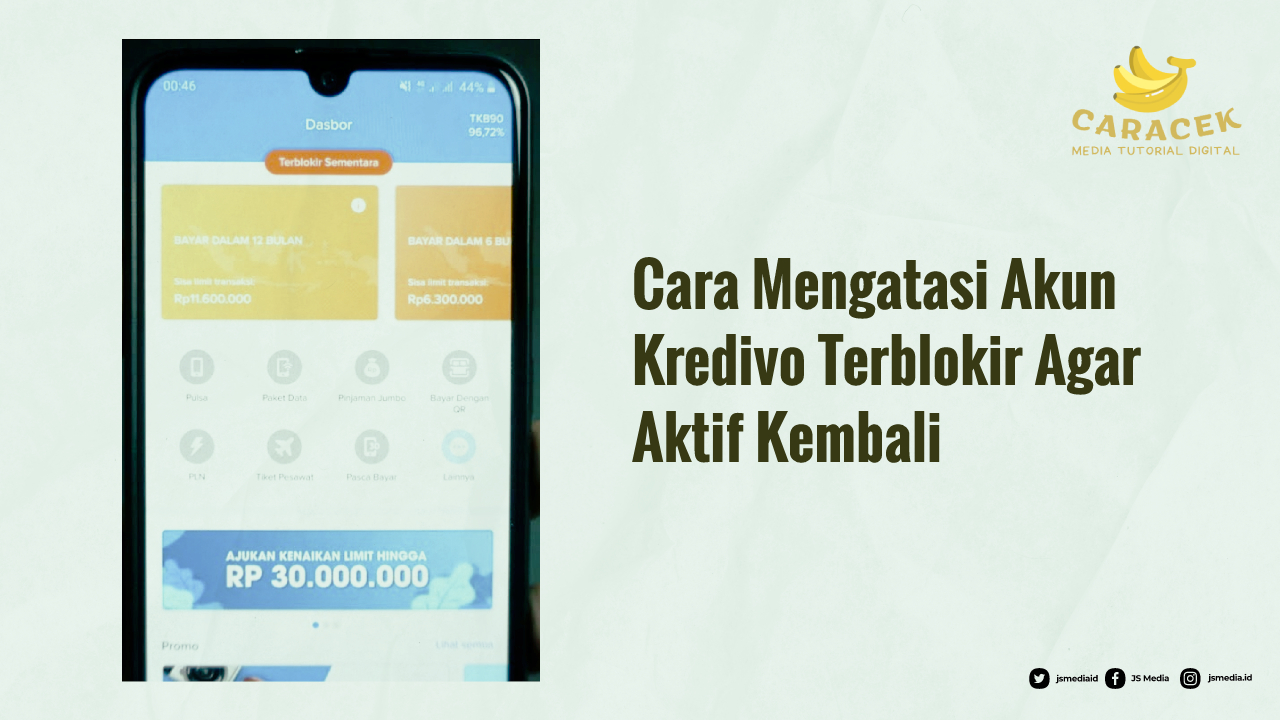 Cara Mengatasi Akun Kredivo Terblokir Agar Aktif Kembali