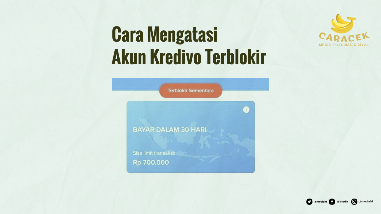 Cara Mengatasi Akun Terblokir