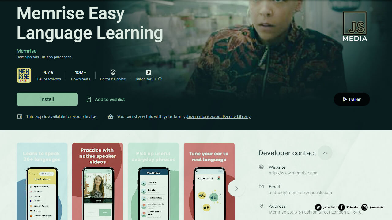 Memrise Easy Language Learning