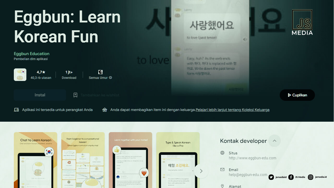 Eggbun: Learn Korean Fun