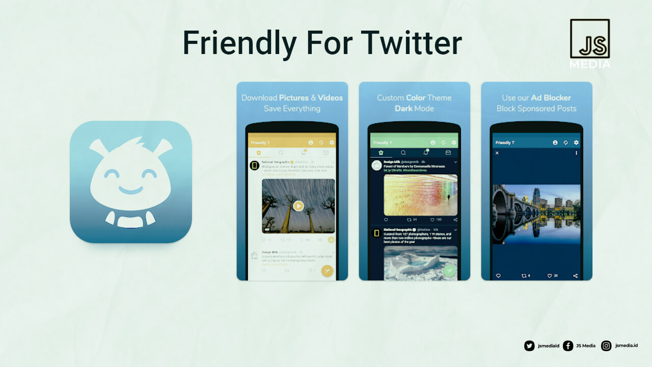 Download Video Dari Twitter dengan Friendly for Twitter