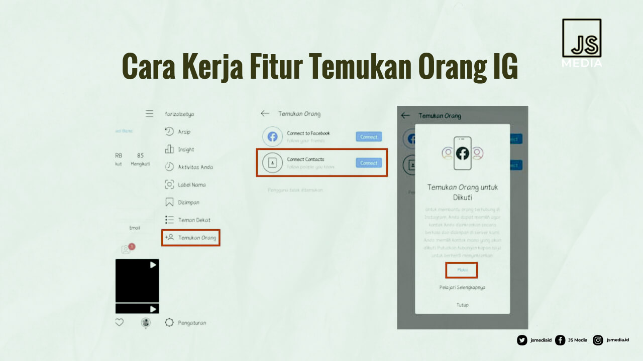 Cara Kerja Fitur Temukan Orang IG