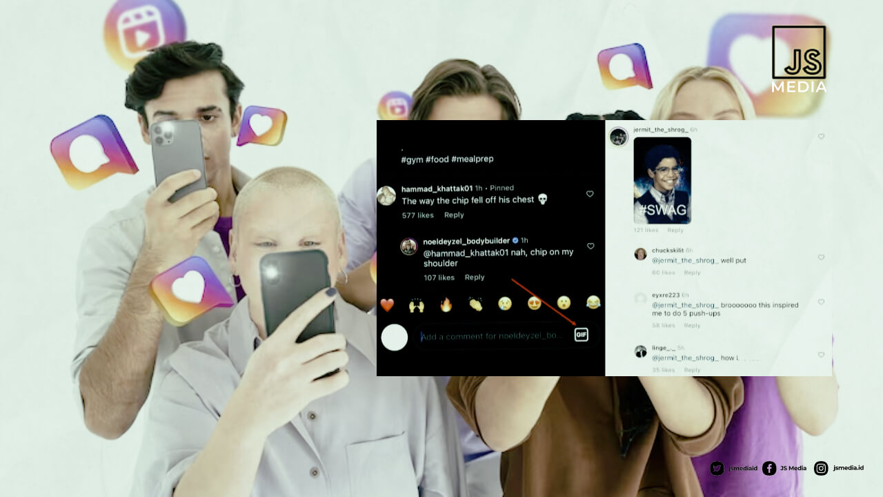 Cara Mengirim Komentar GIF Di Instagram