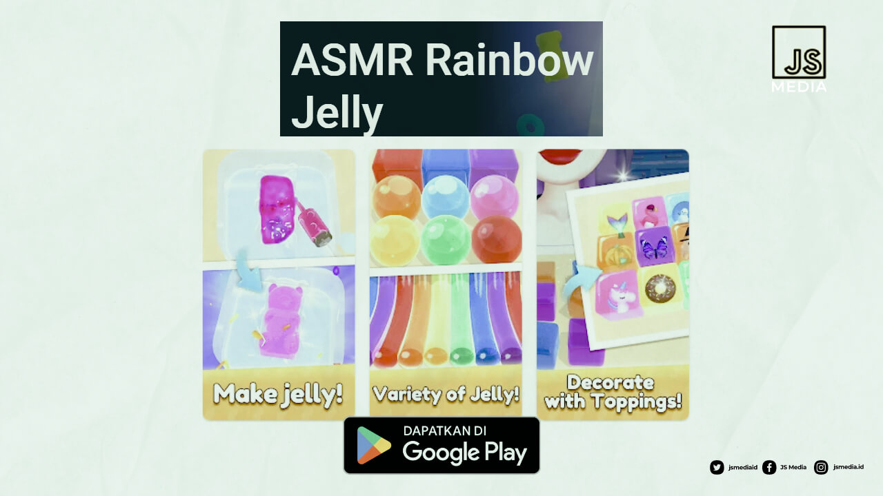 ASMR Rainbow Jelly