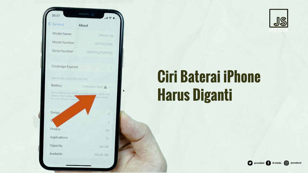 Ciri Baterai iPhone Harus Diganti