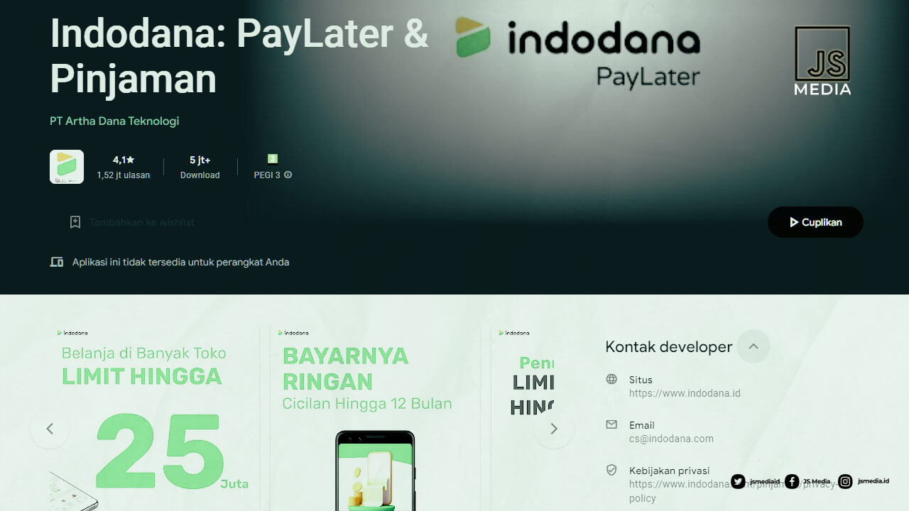 Download Aplikasi Indodana