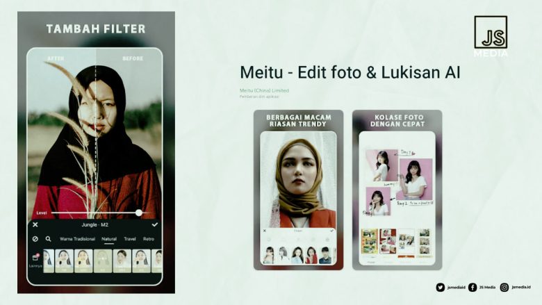 Meitu Example Image Meitu AI Art, Edit Foto Jadi Anime dengan Mudah