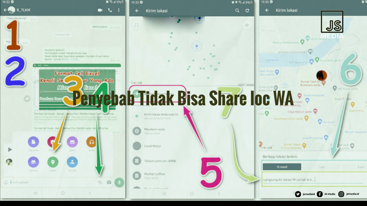 Whatsapp Tidak Bisa Share loc